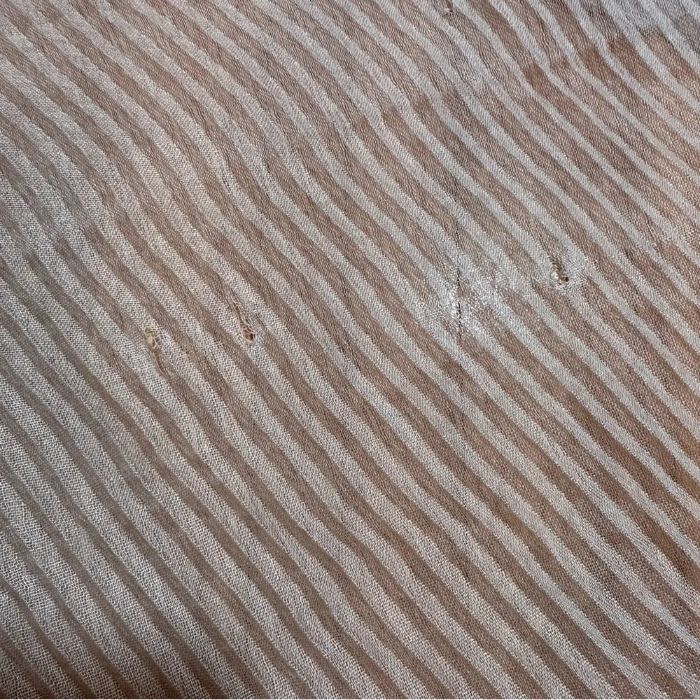 AGNONA  Pleated Scarf  with Flaws(b2)
